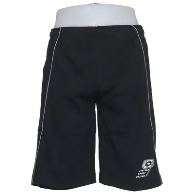 Short de sport (Bermuda Cover Black/Silver) de Lotto Coton, Polyester