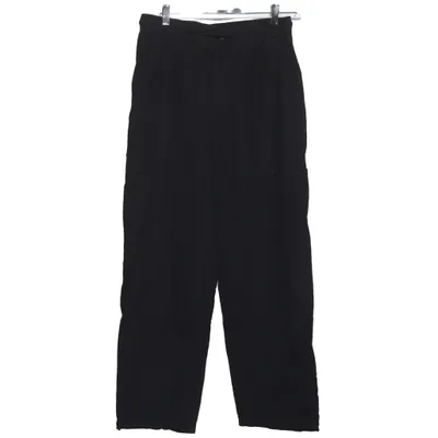 Broek (Zwart) van H&M Katoen, Linnen, Polyester