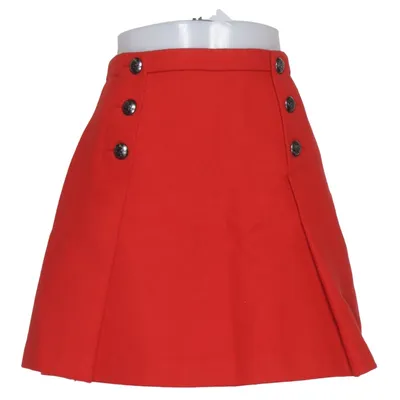 Nederdel (Rød) fra Monoprix Femme Polyester, Uld
