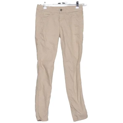 Spijkerbroek (Beige) van Benetton Jeans Katoen, Elastaan, Polyester