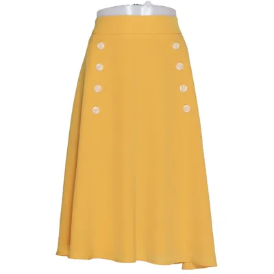 Rok (Geel) van Banned Retro Elastaan, Polyester