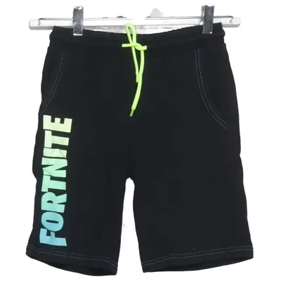 Short de jogging (Noir, Multicolore) de Fortnite Coton