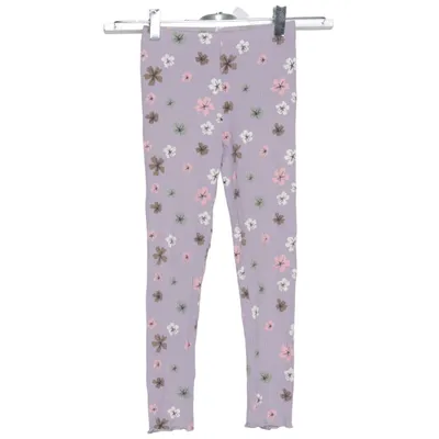 Leggings (Lilla, Flerfarvet) fra Amy & Lucy Bomuld, Elastan, Polyester