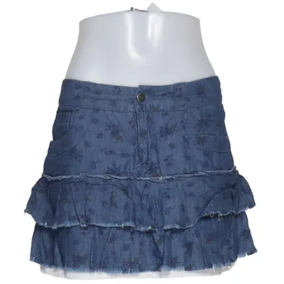 Jeansnederdel (Blå, Flerfarvet) fra ONLY Love Collection Bomuld