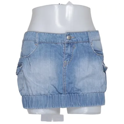 Spijkerrok (Blauw) van Bsk Denim Katoen
