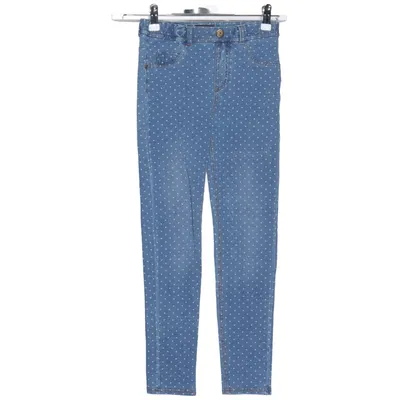 Jeans (Blå, Vit) från Kids by Tchibo Elastan, Ekologisk bomull