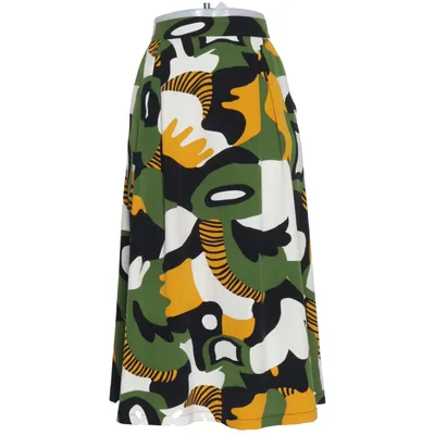 Långkjol (Grön, Gul, Flerfärgad) från Monki