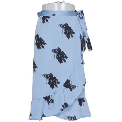 Wrap skirt (Blue, Black) from Neo Noir Polyester