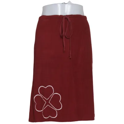 Nederdel (Rød) fra Nanso Polyester, Viscose