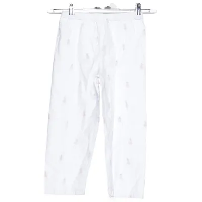 Pajama pants (White, Pink) from The Little White Company Cotton