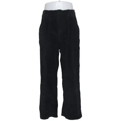 Corduroy pants (Black) from Poetic Collective Cotton