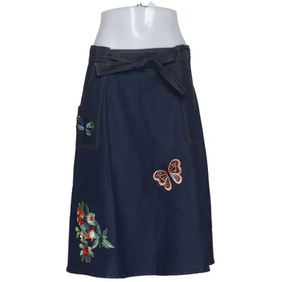 Spijkerrok (Blauw) van Voodoo Vixen Katoen
