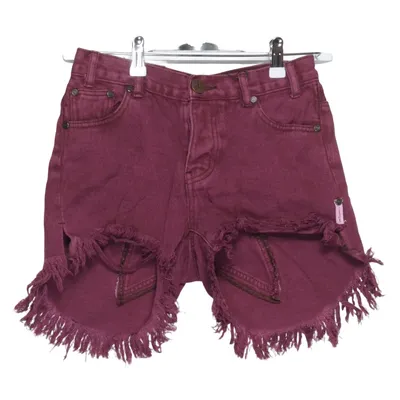 Jeansshorts (Lila) från One Teaspoon Bomull