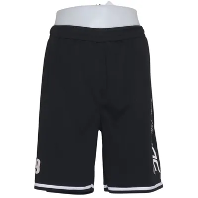 Basketbal shorts (Zwart, Wit) van Unihoc Polyester