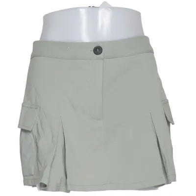 Skort (Grøn) fra Bershka Elastan, Polyester, Viscose