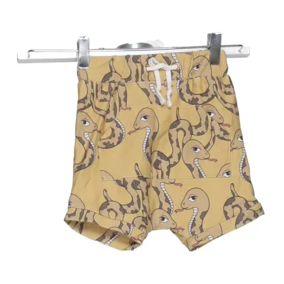 Sweatshort (Geel, Bruin) van Dear Sophie Katoen, Elastaan