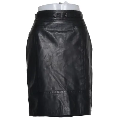 Lædernederdel (Sort) fra Karen Millen Læder, Viscose