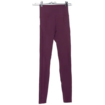 Sportleggings (Lila) van Girlfriend Collective Elastaan, Gerecycled polyester