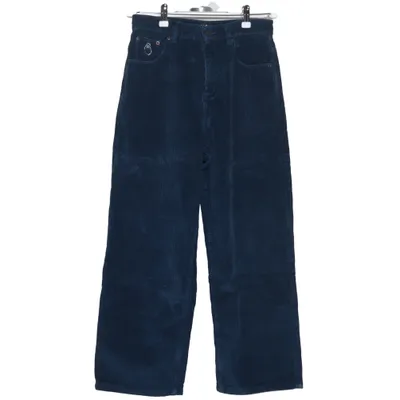 Corduroy broek (Blauw) van S.N.S. Herning Katoen