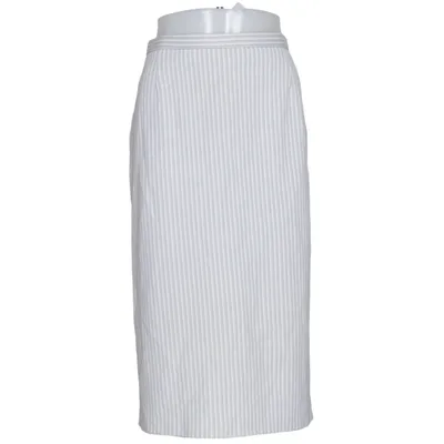 Skirt (Gray, White) from Oravais Acrylic, Cotton, Polyester, Wool