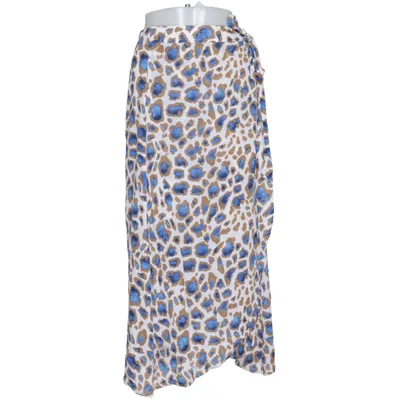 Jupe portefeuille (Bleu, Marron, Blanc, Multicolore) de Marc Aurel Polyester, Viscose