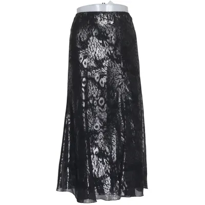 Jupe (Noir, Argent) de Klaus Modelle Acétate, Polyester