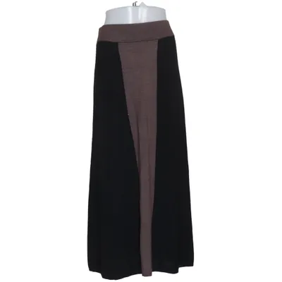 Maxi skirt (Black, Brown) from Tiger of Sweden Merino wool, Polyamide, Silk