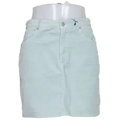 Kjol (Turkos) från H&M Elastan, Bomull