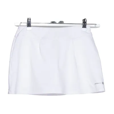 Jupe-short (Blanc) de Artengo Élasthane, Polyester