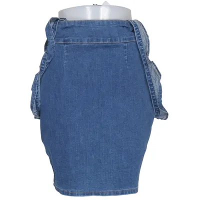 Jeanskjol (Nina) från Chicoree Bomull, Elastan, Polyester, Viskos