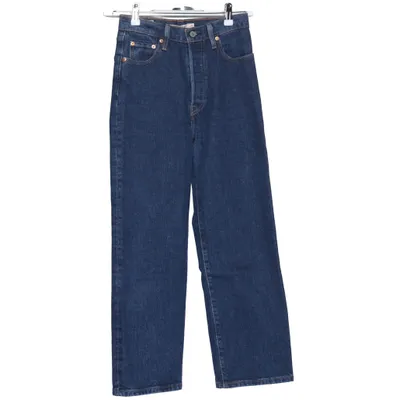 Jeans (Ribcage Straight) fra Levi Strauss & Co Bomuld, Elastan