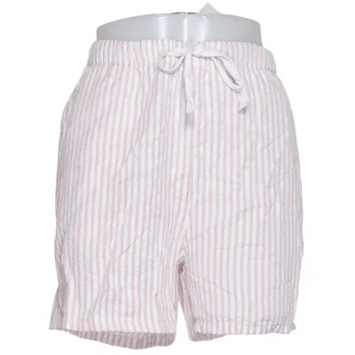 Short de pyjama (Rose, Blanc) de Crossbow Polyester, Viscose