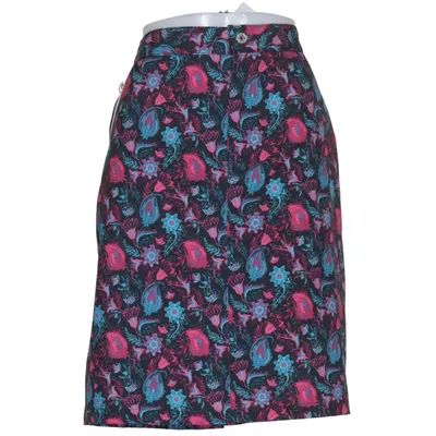 Skirt (Black, Multicolored) from Way of Sweden Elastane, Polyester