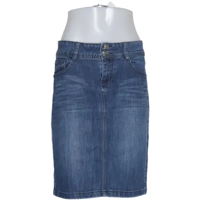 Jeanskjol (Blå) från Dromedar Bomull, Elastan, Polyester