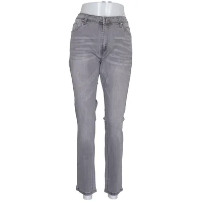 Jeans (Gray) from Elara Cotton, Elastane, Polyester