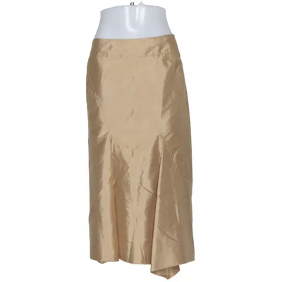 Jupe longue (Beige) de Aust Polyester, Soie