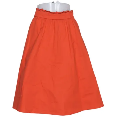 Långkjol (Orange) från Hallhuber Bomull, Elastan