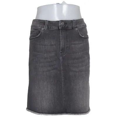 Jeanskjol (Grå) från Two Angels Bomull, Elastan, Polyester