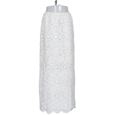 Maxi rok (Wit) van Rosa Katoen, Polyester