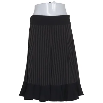 Skirt (Black, Gray) from Caroll Polyester, Viscose