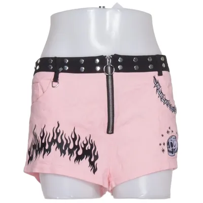 Denim shorts (Pink, Black) from Current Mood Cotton, Elastane