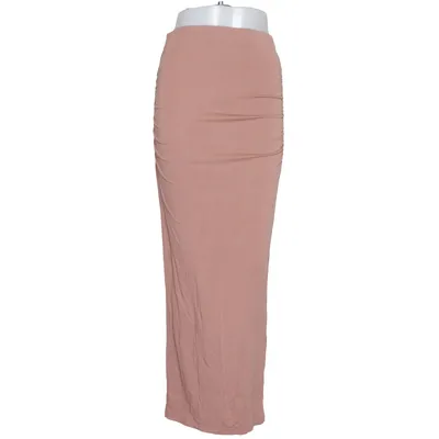 Långkjol (Brun) från Gina Tricot Elastan, Viskos