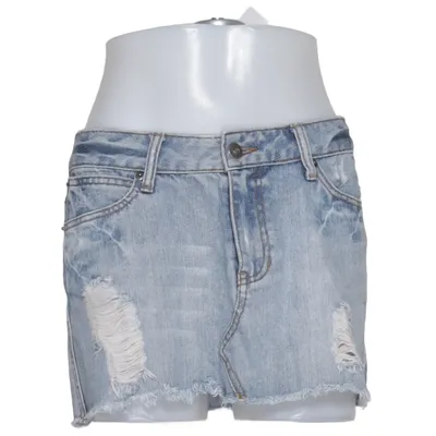 Jeanskjol (Blå) från Cubus Denim Bomull