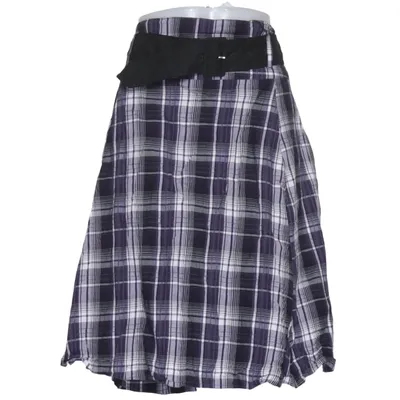 Skirt (Purple, White, Black) from Multiblu Cotton, Polyester