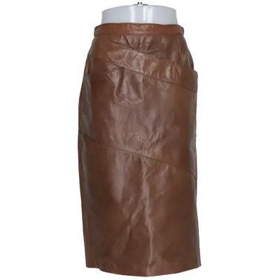 Leren rok (Bruin) van Jofama Trend Leer