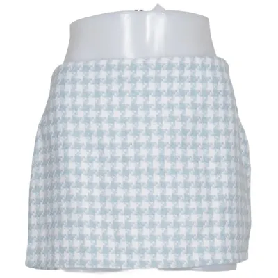 Rok (Blauw, Wit) van Style Acryl, Polyester, Wol