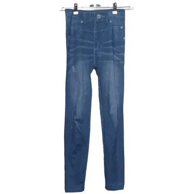 Jegging (Blauw) van Iyshi Elastaan, Polyester