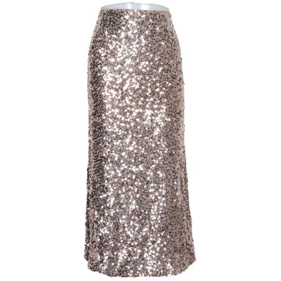 Kjol (Beige, Silverfärgad, Flerfärgad) från Neo Noir Polyester