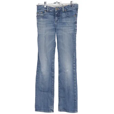 Spijkerbroek (Blauw) van Massimo Dutti Girls Katoen, Elastaan