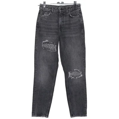 Spijkerbroek (Grijs) van Bershka Denim Katoen